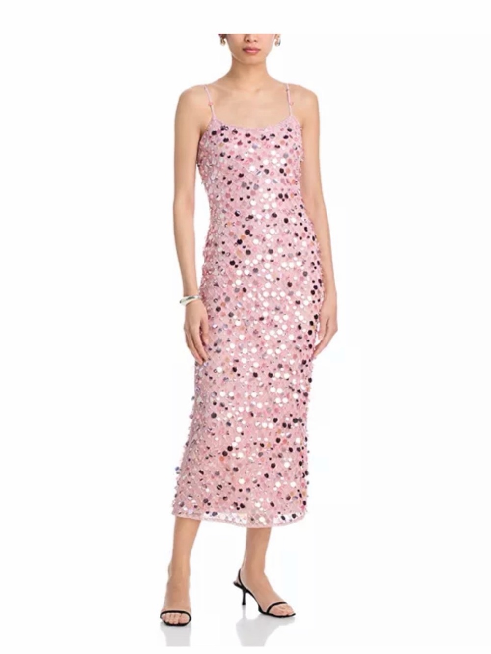 AQUA Designed by Agua Bendita
Paillette Embellished Maxi Dress - Exclusive